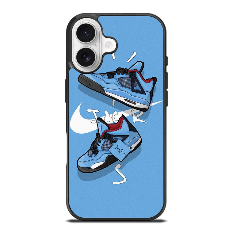 NIKE AIR JORDAN TRAVIS SCOTT CACTUS JACK iPhone 17 Case Cover NIKE AIR JORDAN TRAVIS SCOTT CACTUS JACK iPhone 17 Case Cover