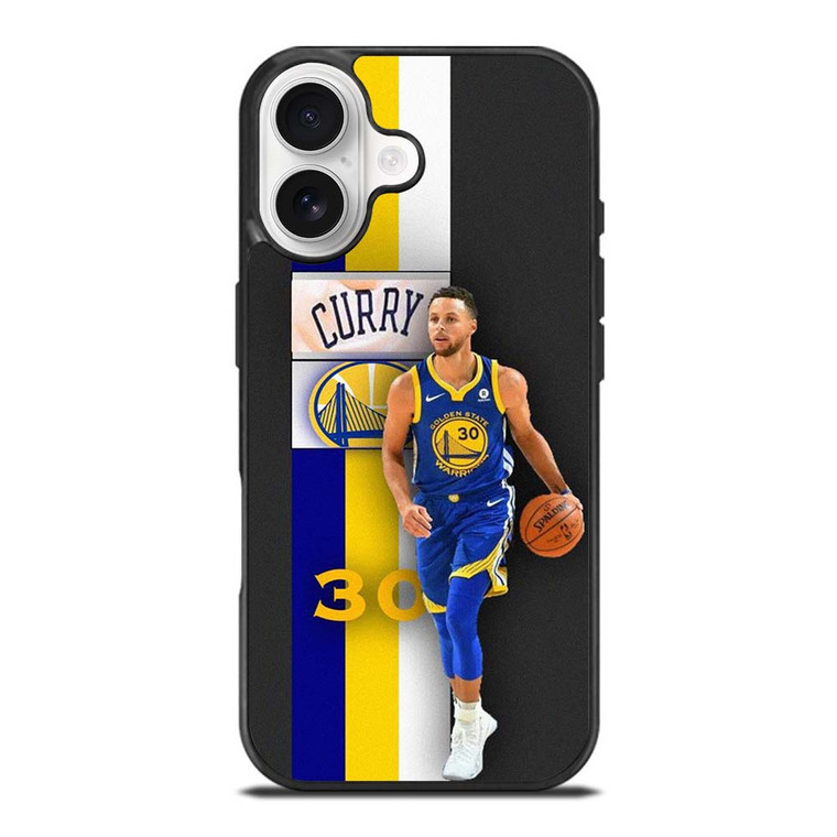 STEPHEN CURRY GOLDEN STATE WARRIORS STRIPE iPhone 17 Case Cover
