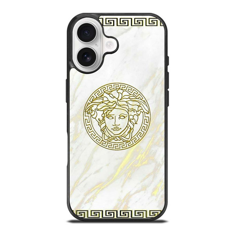 VERSACE GOLD MARBLE iPhone 17 Case Cover