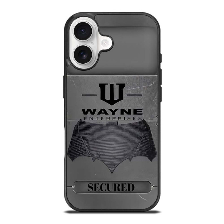 WAYNE ENTERPRISES METAL LOGO iPhone 17 Case Cover