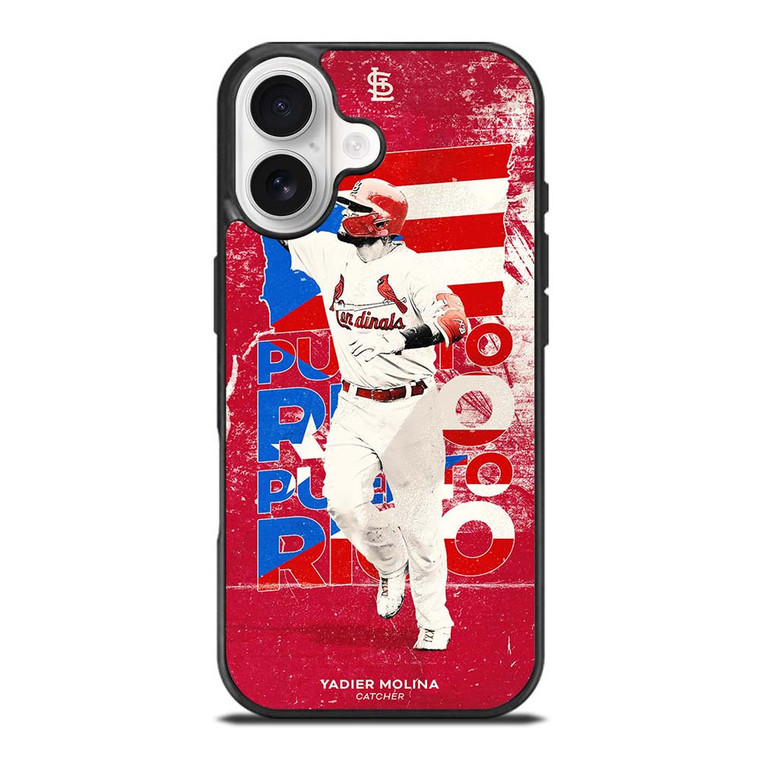 YADIER MOLINA SAINT LOUIS CARDINALS MLB iPhone 17 Case Cover