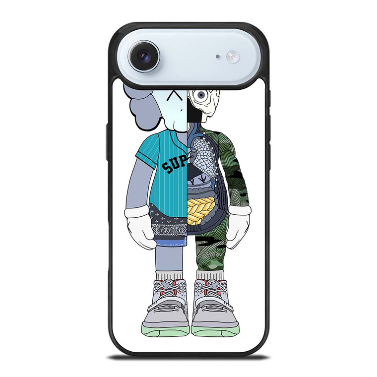 BEARBRICK X SUPREME X KAWS iPhone Air Case Cover