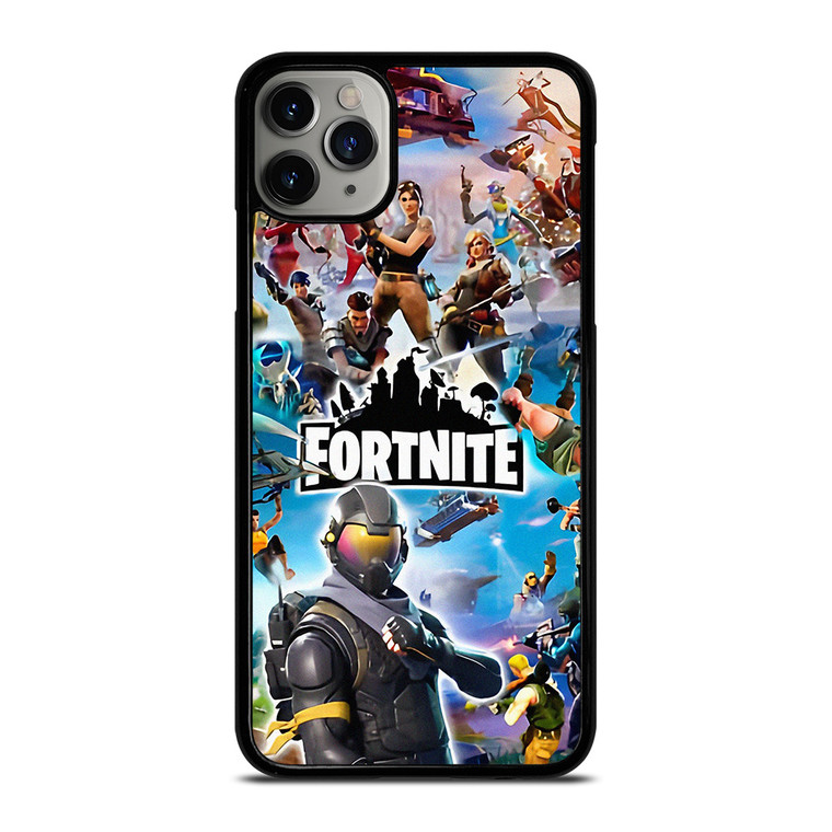 FORTNITE CHARACTERS LOGO  iPhone 11 Pro Max Case Cover