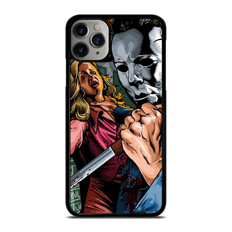 HALLOWEEN MICHAEL MYERS SCARY CARTOON  iPhone 11 Pro Max Case Cover HALLOWEEN MICHAEL MYERS SCARY CARTOON  iPhone 11 Pro Max Case Cover