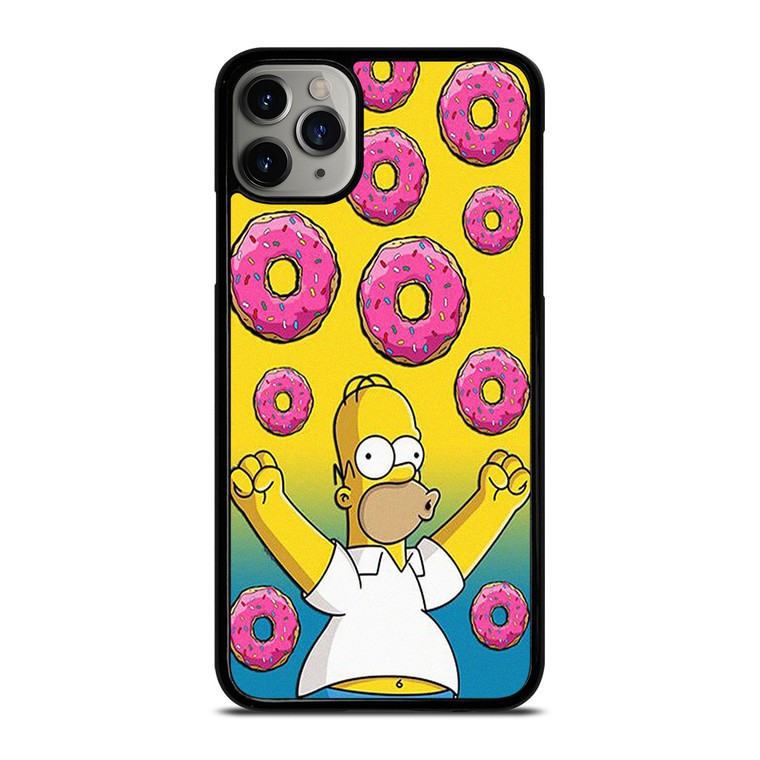 HOMER SIMPSONS DOUGHNUT  iPhone 11 Pro Max Case Cover
