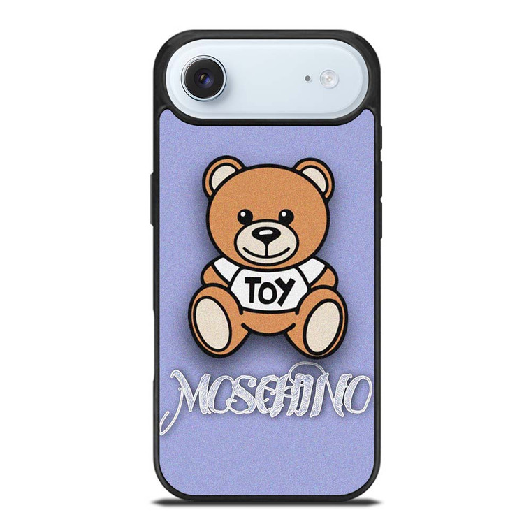 MOSCHINO TOY LOGO PURPLE iPhone Air Case Cover MOSCHINO TOY LOGO PURPLE iPhone Air Case Cover