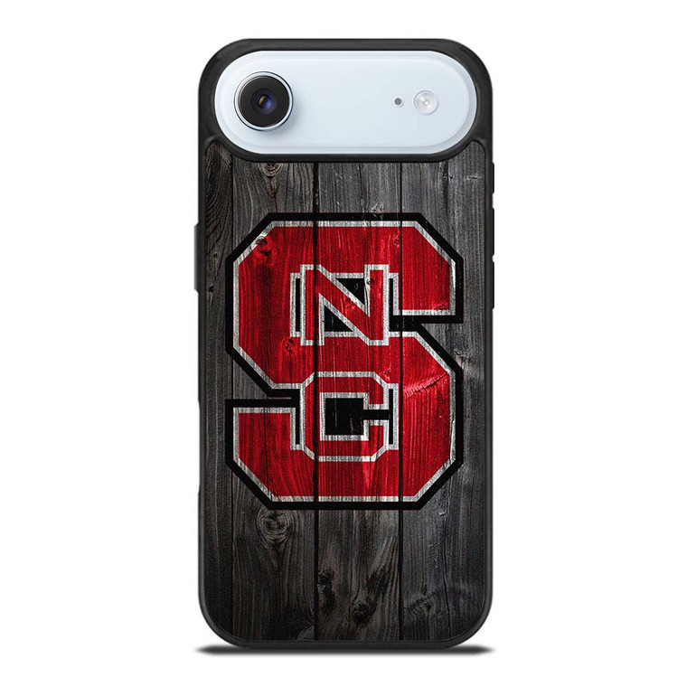 NC STATE WOLFPACK FOOTBALL WOOD LOGO iPhone Air Case Cover NC STATE WOLFPACK FOOTBALL WOOD LOGO iPhone Air Case Cover