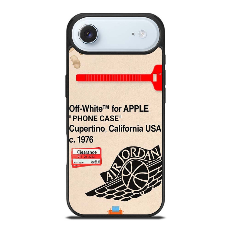 OFF WHITE AIR JORDAN APPLE iPhone Air Case Cover