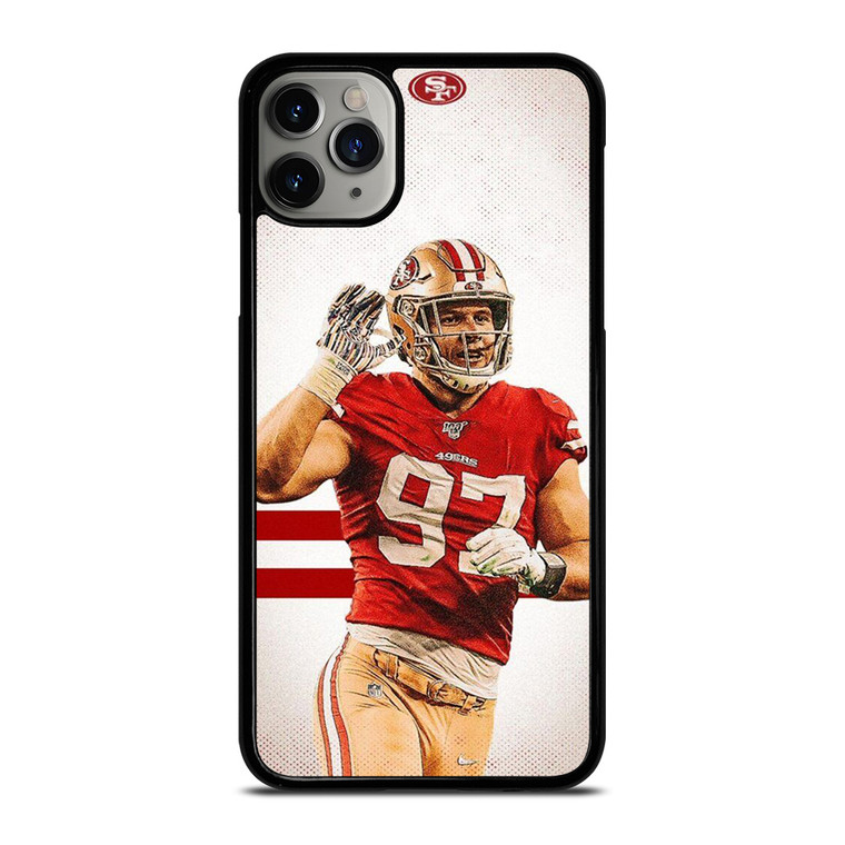 NICK BOSA SAN FRANCISCO 49ERS NFL  iPhone 11 Pro Max Case Cover NICK BOSA SAN FRANCISCO 49ERS NFL  iPhone 11 Pro Max Case Cover