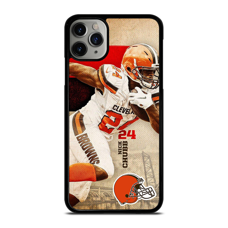 NICK CHUBB CLEVELAND BROWNS NFL  iPhone 11 Pro Max Case Cover NICK CHUBB CLEVELAND BROWNS NFL  iPhone 11 Pro Max Case Cover