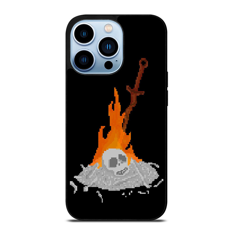 DARK SOULS BONFIRE 8 BIT iPhone 13 Pro Max Case Cover