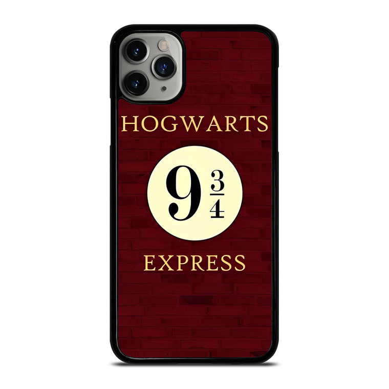 PLATFORM 9 AND THREE QUARTERS HOGWARTS EXPRESS  iPhone 11 Pro Max Case Cover