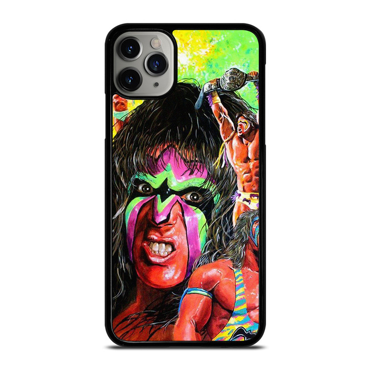 ULTIMATE WARRIOR WRESTLING WWE ART  iPhone 11 Pro Max Case Cover