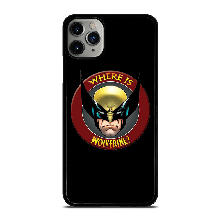 WOLVERINE MARVEL BADGE  iPhone 11 Pro Max Case Cover