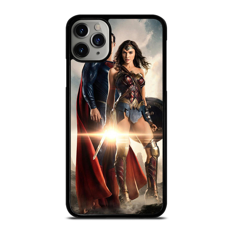 WONDER WOMAN SUPERMAN DC SUPERHERO  iPhone 11 Pro Max Case Cover