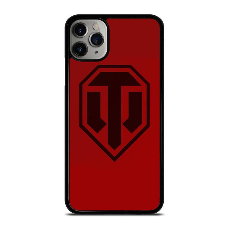 WORLD OF TANKS SYMBOL RED  iPhone 11 Pro Max Case Cover WORLD OF TANKS SYMBOL RED  iPhone 11 Pro Max Case Cover