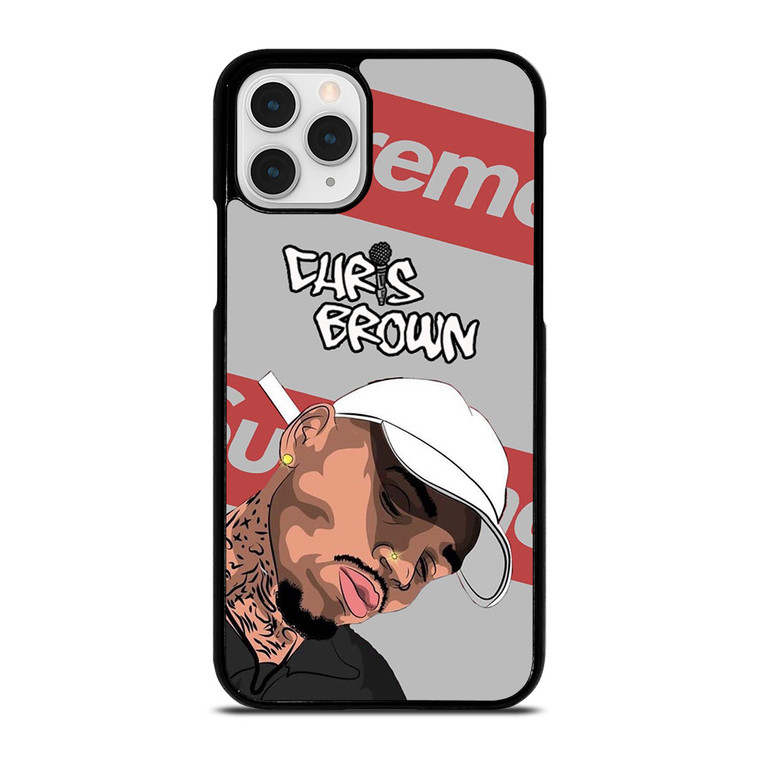 CHRIS BROWN CARTOON SUPREME  iPhone 11 Pro Case Cover CHRIS BROWN CARTOON SUPREME  iPhone 11 Pro Case Cover