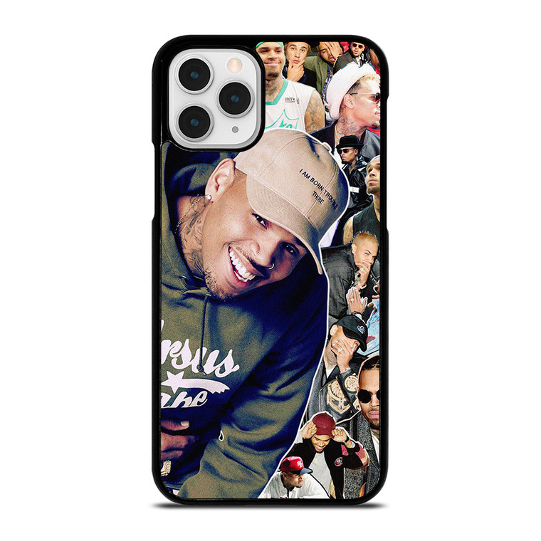 CHRIS BROWN SINGER COLLAGE 2  iPhone 11 Pro Case Cover