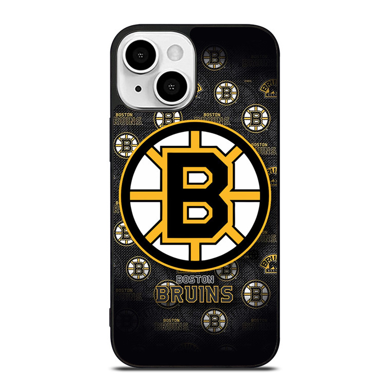 BOSTON BRUINS HOCKEY TEAM LOGO iPhone 13 Mini Case Cover