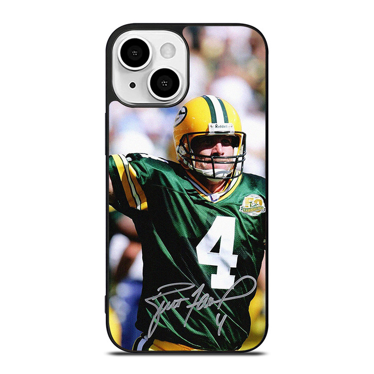 BRETT FAVRE GREEN BAY PACKERS NFL iPhone 13 Mini Case Cover