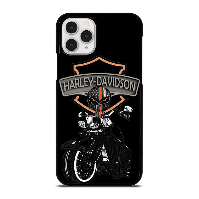 HARLEY DAVIDSON MOTOR SKULL BADGE  iPhone 11 Pro Case Cover