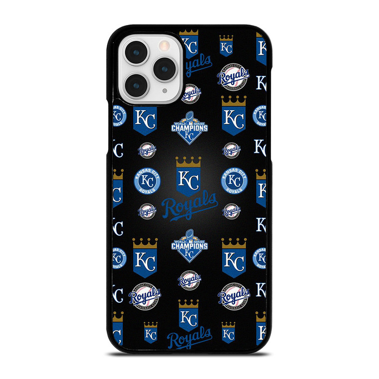 KANSAS CITY ROYALS LOGO PATTERN  iPhone 11 Pro Case Cover