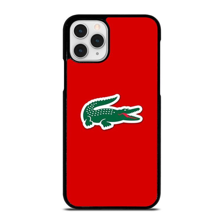 LACOSTE RED  iPhone 11 Pro Case Cover