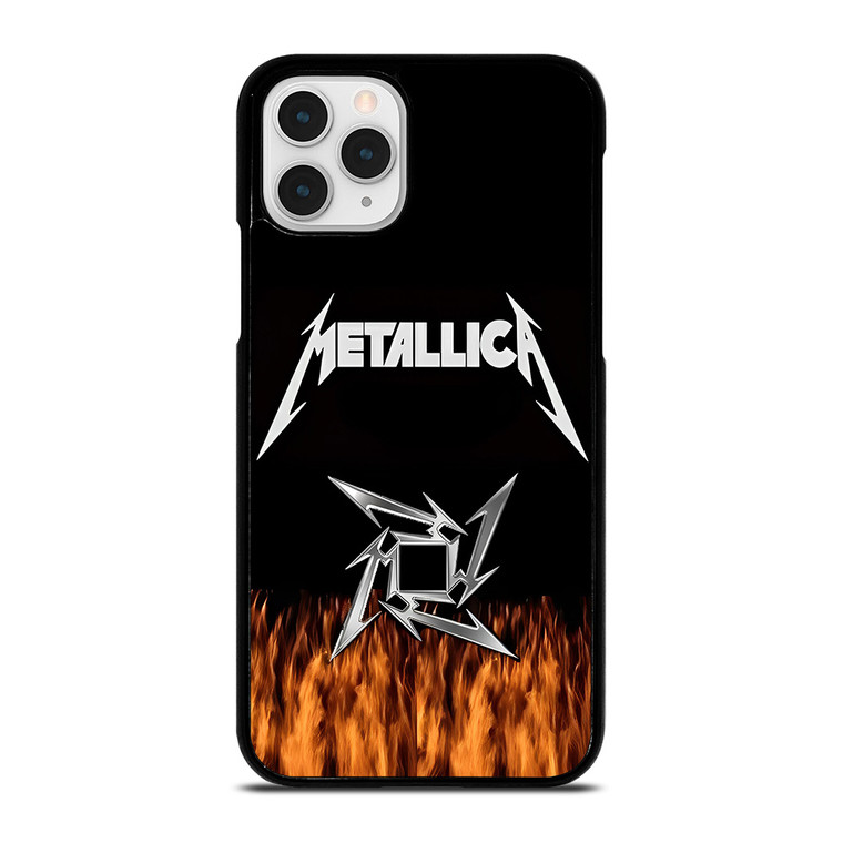 METALLICA METAL BAND FIRE  iPhone 11 Pro Case Cover METALLICA METAL BAND FIRE  iPhone 11 Pro Case Cover