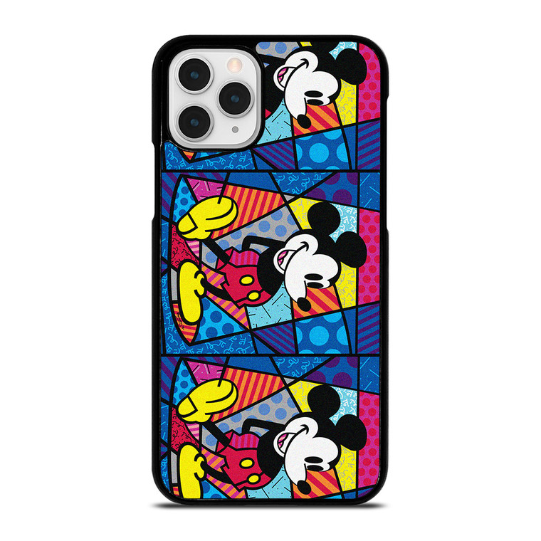 ROMERO BRITTO MICKEY MOUSE COLLAGE  iPhone 11 Pro Case Cover