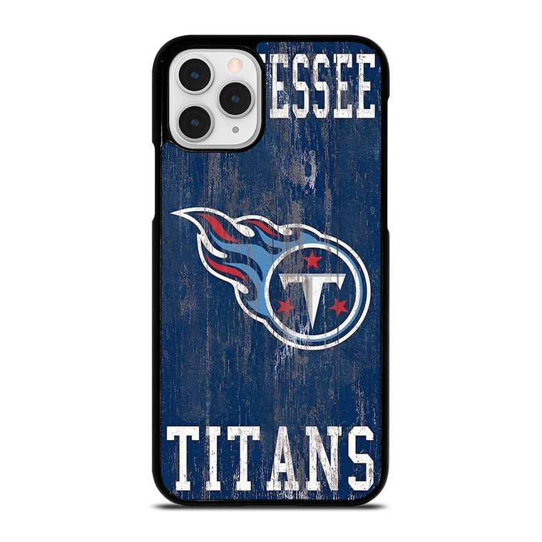 TENNESSEE TITANS WOODEN LOGO  iPhone 11 Pro Case Cover