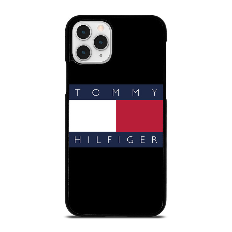 TOMMY HILFIGER BLACK LOGO  iPhone 11 Pro Case Cover