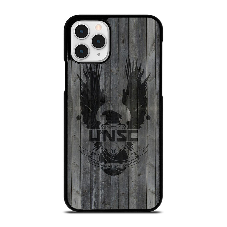 UNITED NATIONS SPACE COMMAND WOOD LOGO  iPhone 11 Pro Case Cover