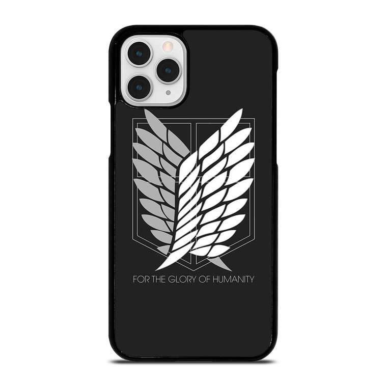 WINGS OF FREEDOM ATTACK ON TITANS HUMANITY SYMBOL  iPhone 11 Pro Case Cover