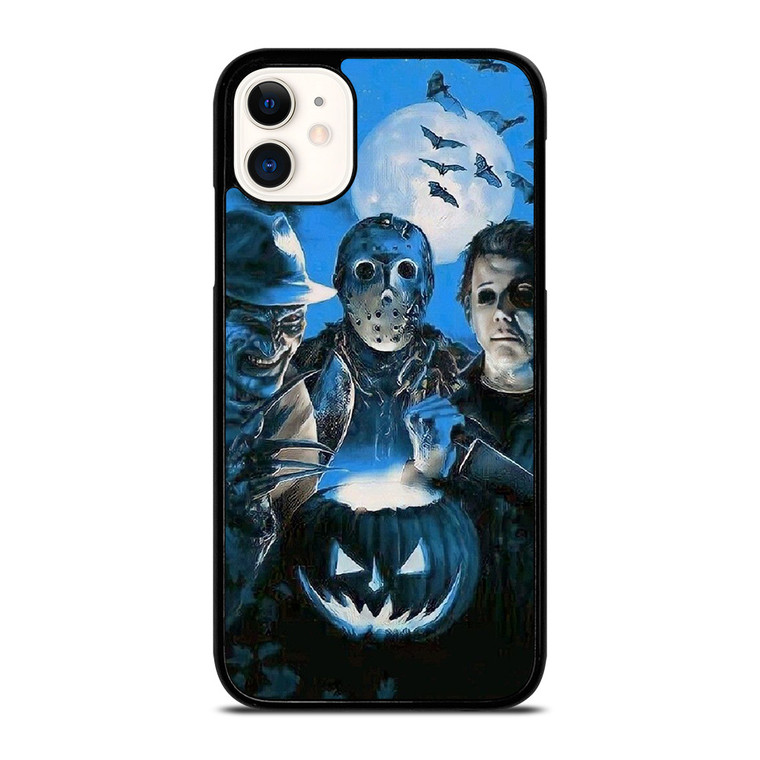 FREDDY KRUEGER JASON MIKE MYERS HORROR MOVIES  iPhone 11 Case Cover