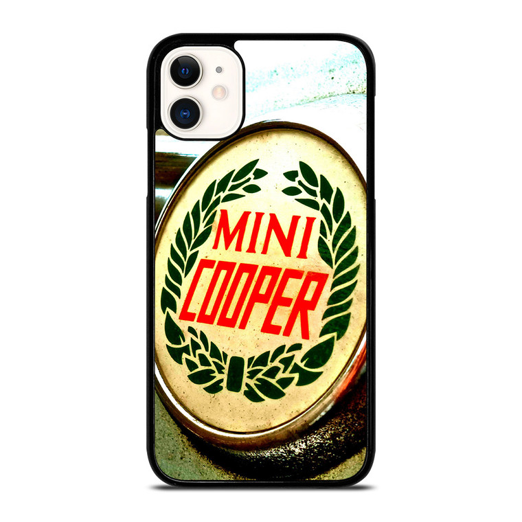 MINI COOPER CLASSIC RUSTY EMBLEM  iPhone 11 Case Cover MINI COOPER CLASSIC RUSTY EMBLEM  iPhone 11 Case Cover