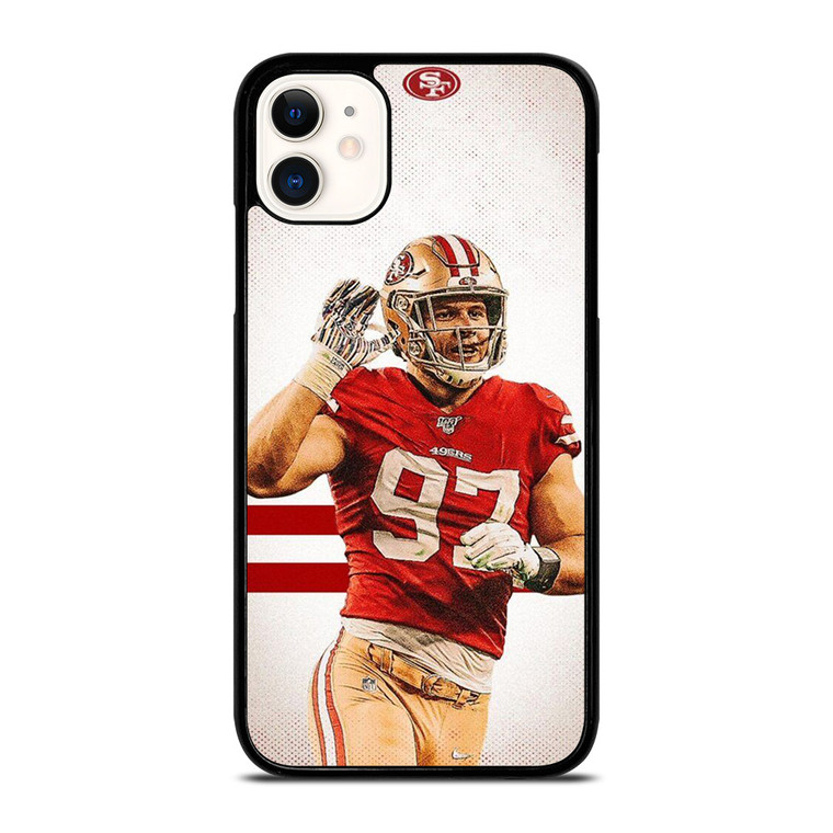 NICK BOSA SAN FRANCISCO 49ERS NFL  iPhone 11 Case Cover NICK BOSA SAN FRANCISCO 49ERS NFL  iPhone 11 Case Cover
