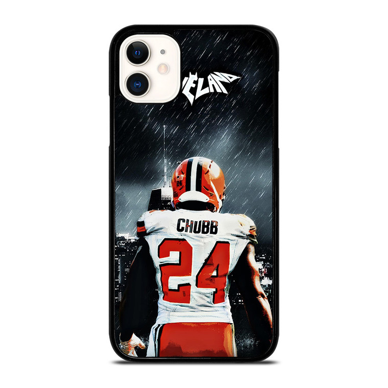 NICK CHUBB CLEVELAND BROWNS  iPhone 11 Case Cover NICK CHUBB CLEVELAND BROWNS  iPhone 11 Case Cover
