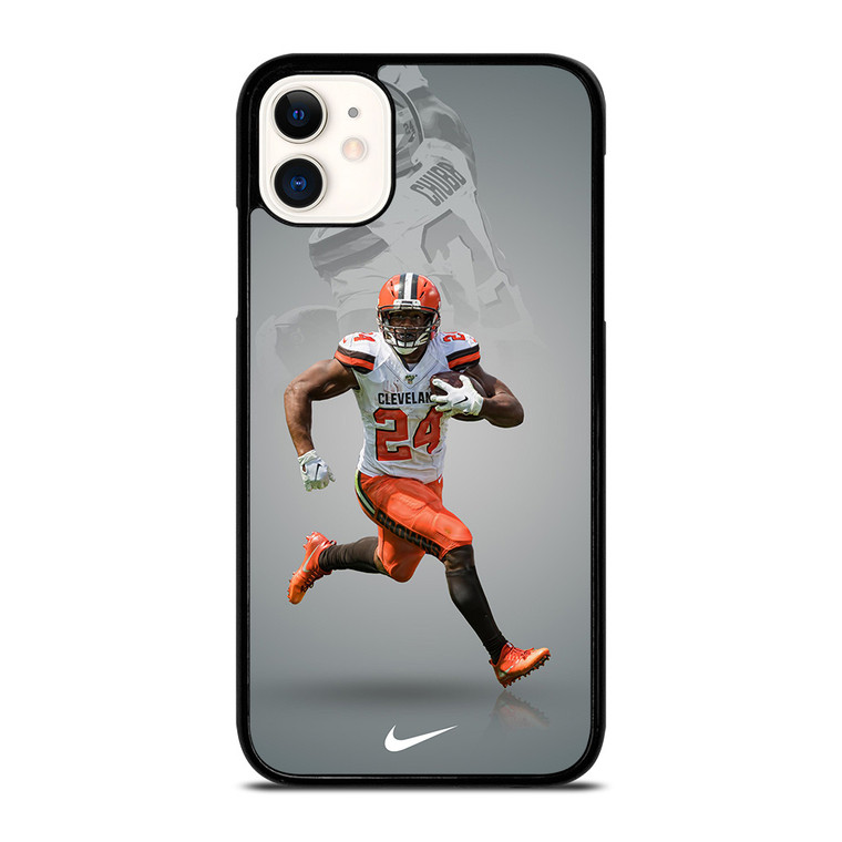 NICK CHUBB CLEVELAND BROWNS NIKE  iPhone 11 Case Cover NICK CHUBB CLEVELAND BROWNS NIKE  iPhone 11 Case Cover