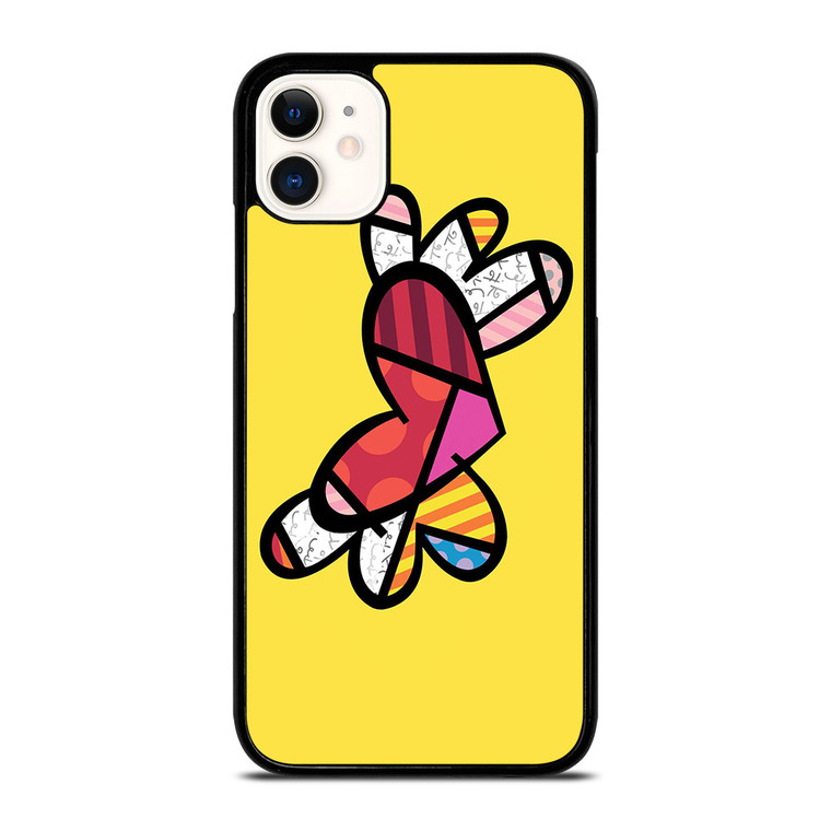 ROMERO BRITTO LOVE SIGN  iPhone 11 Case Cover