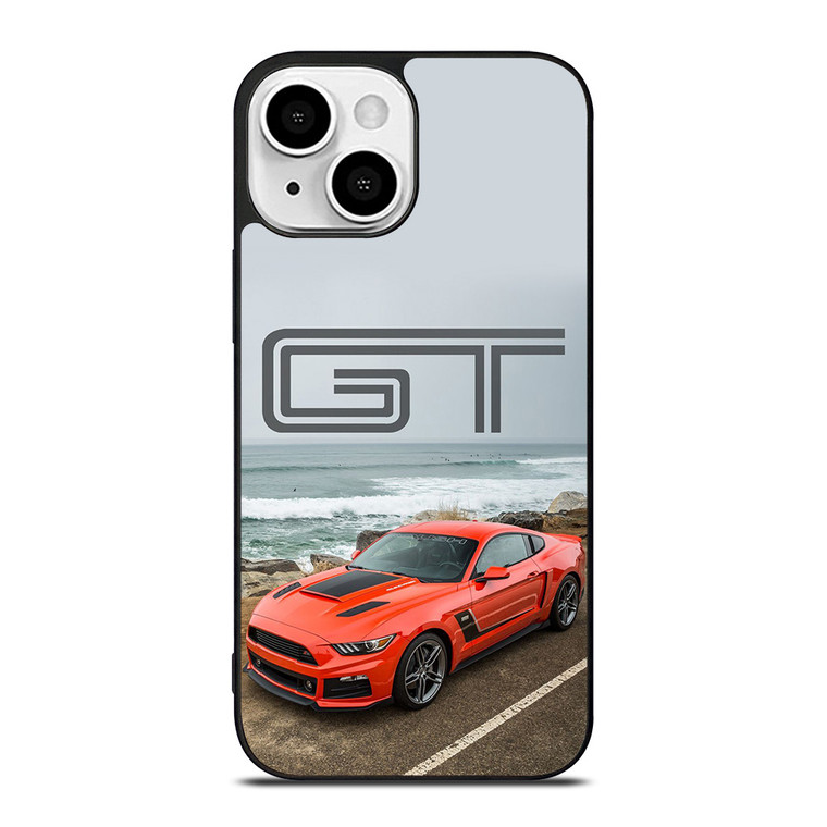 FORD MUSTANG GT ORANGE iPhone 13 Mini Case Cover