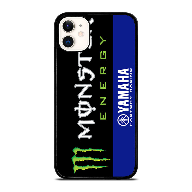 YAMAHA FACTORY RACING MONSTER ENERGY  iPhone 11 Case Cover YAMAHA FACTORY RACING MONSTER ENERGY  iPhone 11 Case Cover