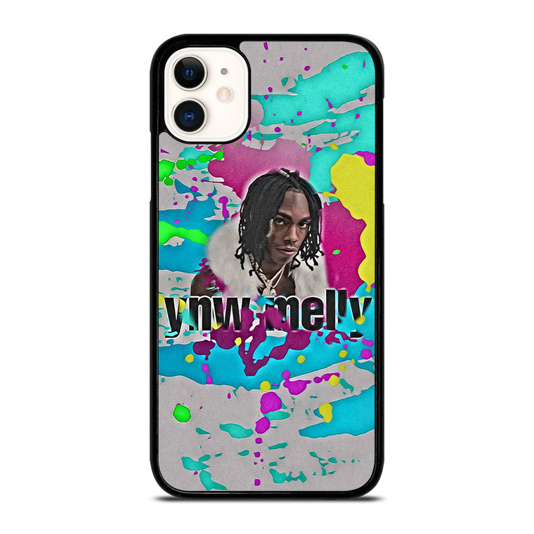 YNW MELLY COLORFUL BRUSHED  iPhone 11 Case Cover