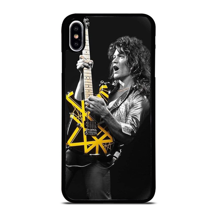 EDDIE VAN HALEN YELLOW GUITAR  iPhone XS Max Case Cover