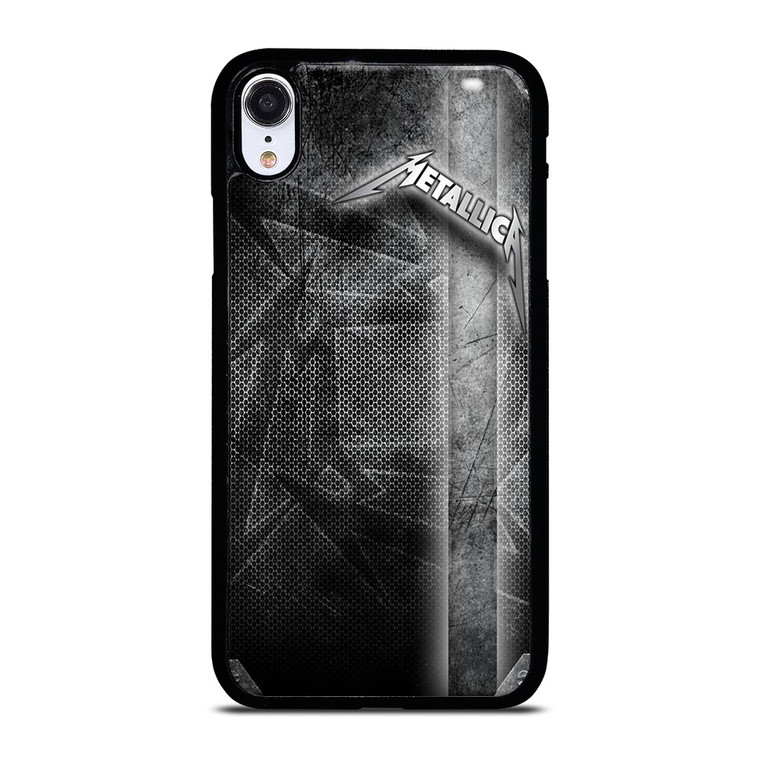 METALLICA BAND METAL LOGO  iPhone XR Case Cover METALLICA BAND METAL LOGO  iPhone XR Case Cover