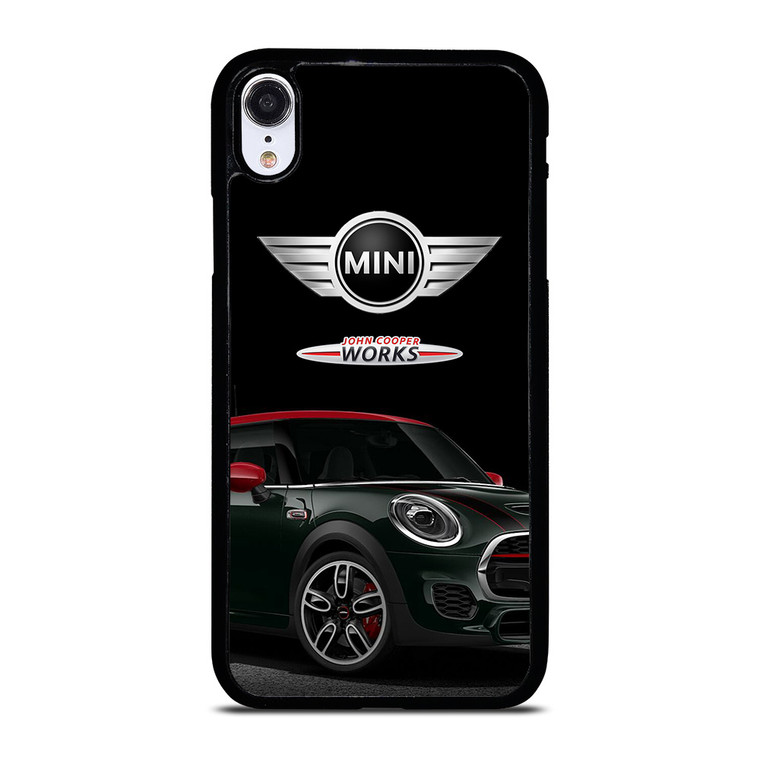MINI JOHN COOPER WORKS CAR EMLBEM  iPhone XR Case Cover MINI JOHN COOPER WORKS CAR EMLBEM  iPhone XR Case Cover