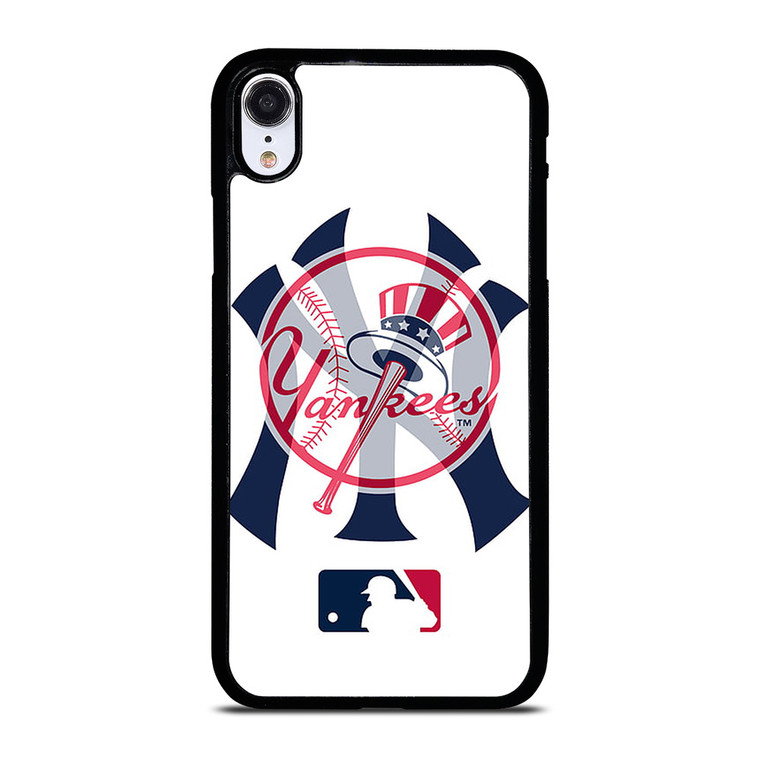 NEW YORK YANKEES LOGO BADGE  iPhone XR Case Cover NEW YORK YANKEES LOGO BADGE  iPhone XR Case Cover