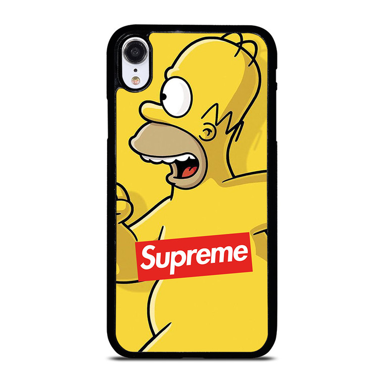 SUPREME HOMER SIMPSONS NUDE  iPhone XR Case Cover