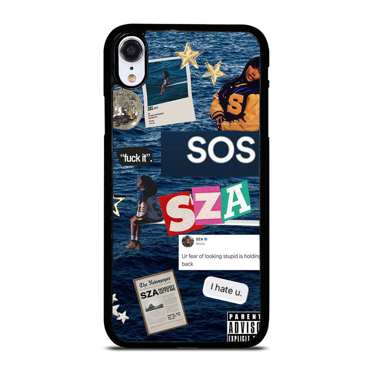 SZA SOS ALBUM COLLAGE  iPhone XR Case Cover