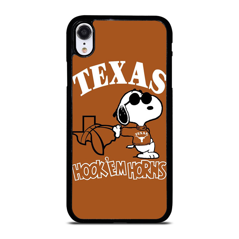 TEXAS LONGHORNS FOOTBALL SNOOPY  iPhone XR Case Cover