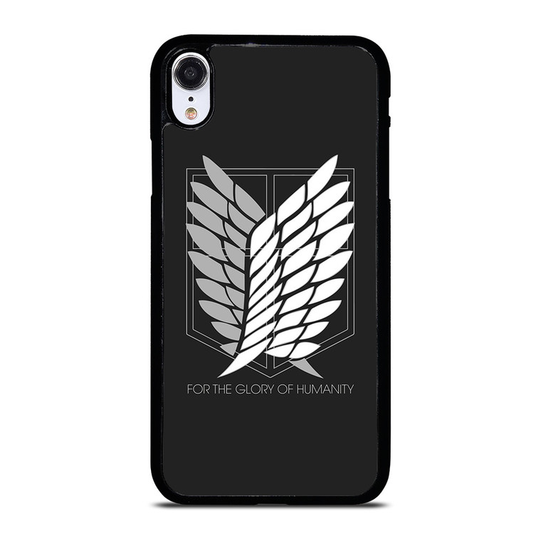 WINGS OF FREEDOM ATTACK ON TITANS HUMANITY SYMBOL  iPhone XR Case Cover